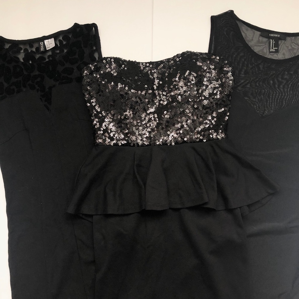 3 little black dresses!!